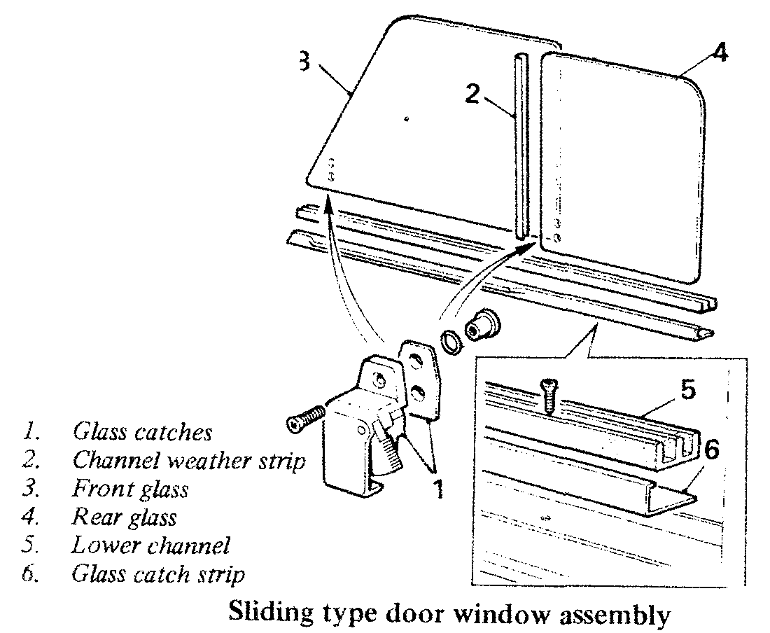 sliding glass